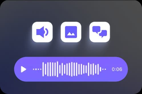 Moon AI - Images and voice - The AI agent understands images and voice messages